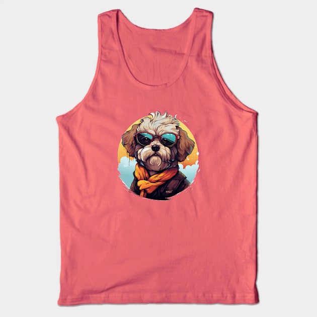 Adventure Hound Tank Top by tjfdesign